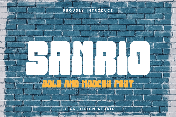 Sanrio - Thick & Groovy Font
