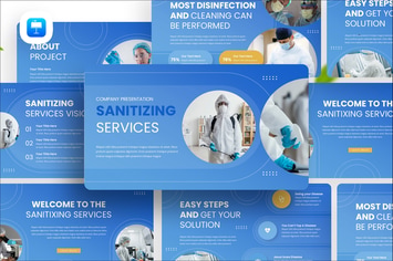 Sanitizing Services Keynote Presentation Template