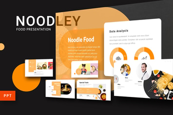 Noodley - Food Powerpoint Template