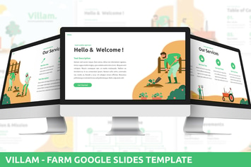 Villam - Farm Google Slides Template