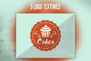Vintage Old Logo Texture
