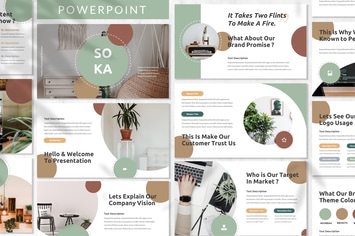 Soka - Brand Identity Powerpoint Template
