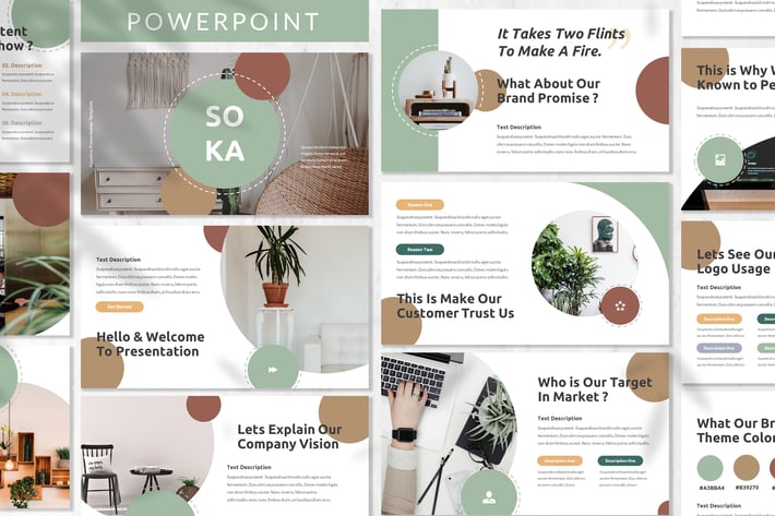Soka - Brand Identity Powerpoint Template