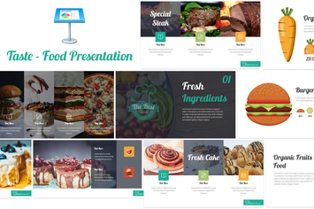 Taste - Food Keynote Template