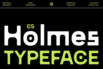 CS Holmes – Sans Serif Font