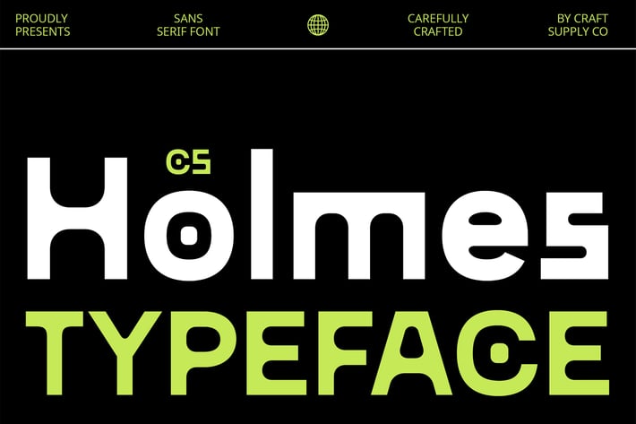 CS Holmes – Sans Serif Font