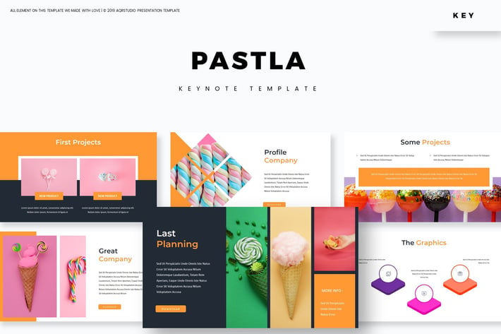 Pastla - Keynote Template