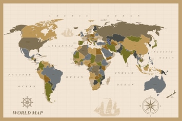 World Map Design