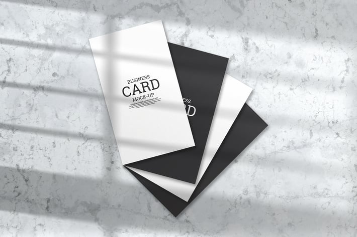 Clean Business Card Mockup m1