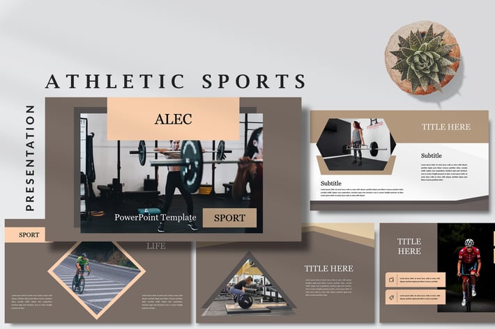 Alec Athletic - Sports Powerpoint Template