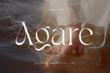 Agare - Branding Luxury Font