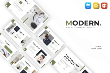 Modern - Multipurpose Presentation Template