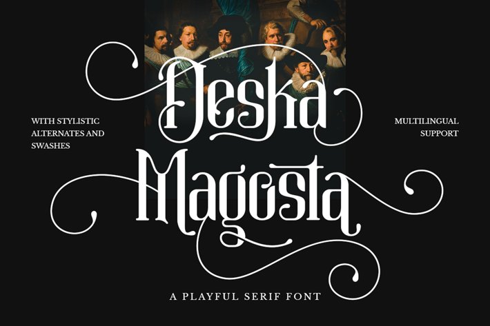 Deska Magosta -  Display Font