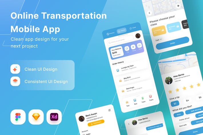 Online Transportation Mobile App