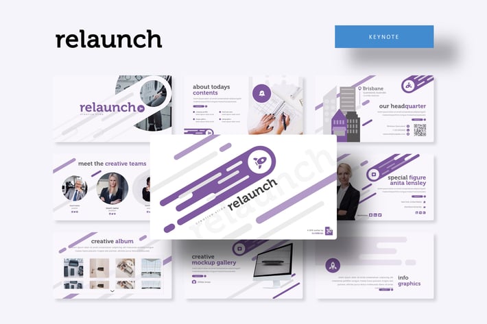 Relaunch - Keynote Template