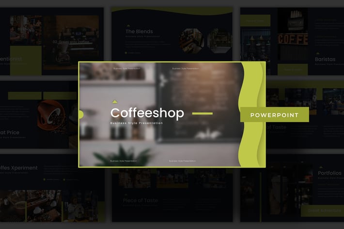 Coffeeshop - Powerpoint Template