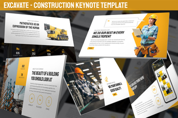 Excavate - Construction Keynote Template