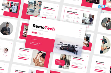 RemoTech - Technology Solution Keynote Template