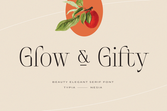 Glow and Gifty - Beauty Elegant Aesthetic Serif