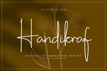 Handikraf Signature Script Font