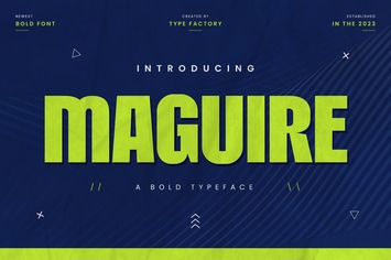 Maguire - A Bold Typeface