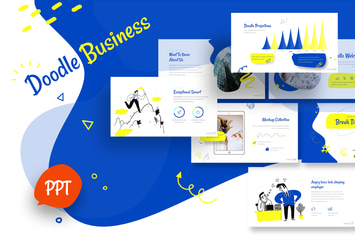 Doodle Business Powerpoint Template