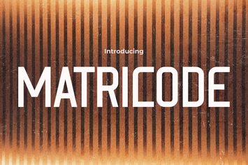 Matricode - Retro Font