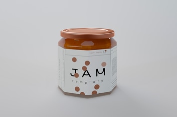Jam Jar Mockup
