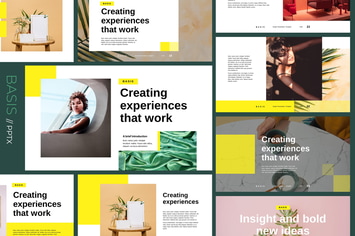 BASIS - Modern & Creative Powerpoint Template