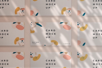 Elegant Business Card Mockup PSD Template