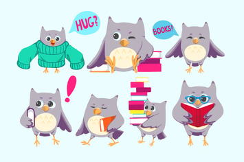 Back To School Owls
