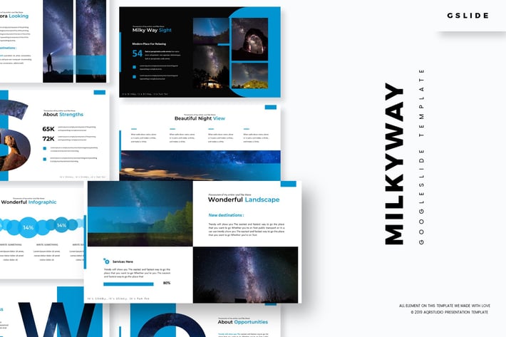 Milkway - Google Slides Template