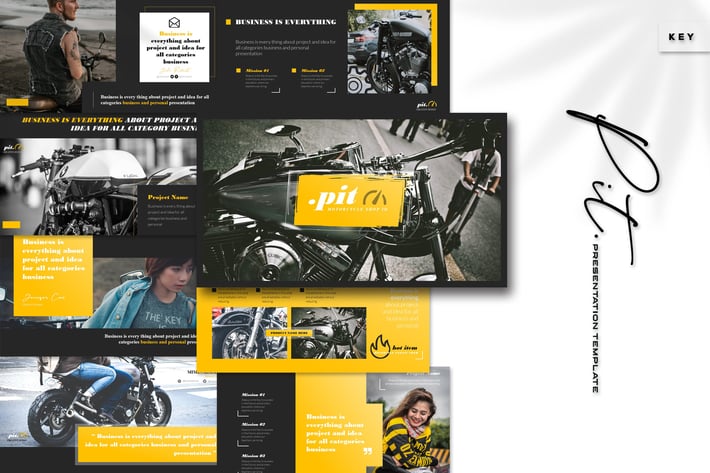 Pit - Keynote Template