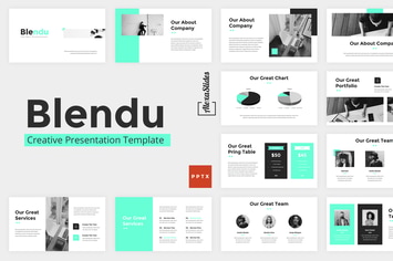 Blendu - Powerpoint Presentation Template