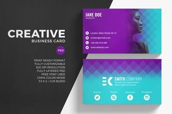 Modern Creative Business Card