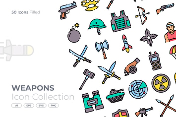 Weapons Filled Icon