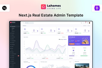 Lahomes - Nextjs Real Estate Management Admin