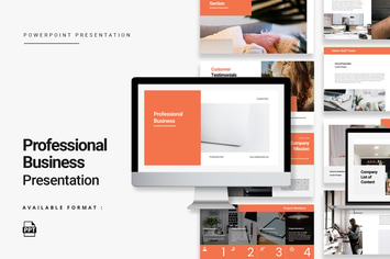 Minimalist Professional Business Presentation