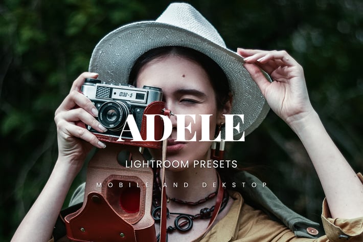 Adele Lightroom Presets Dekstop and Mobile