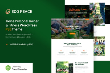 EcoPeace – Environment & Ecology NGO WP Theme