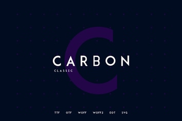 Carbon - Classic Typeface + WebFonts