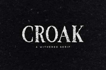 Croak Typeface