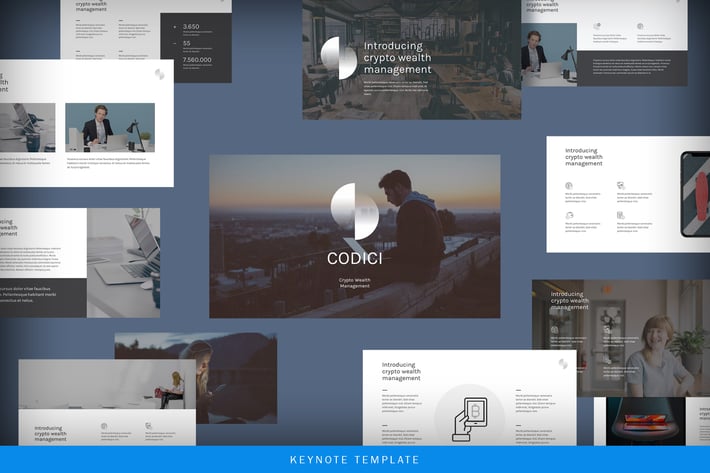 Codici - Crypto Currency Keynote Template