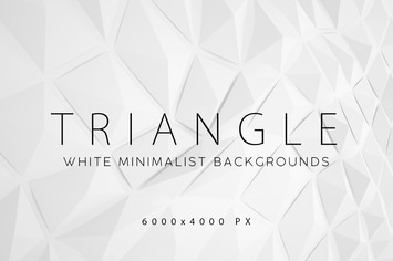 White Triangle Backgrounds