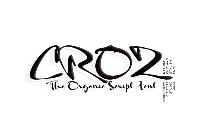 Croz - Font with Natural Touch 
