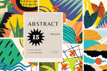 Abstract Illustration Set