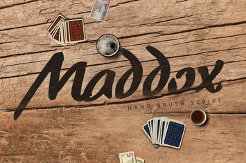 Madoxx Brush Typeface