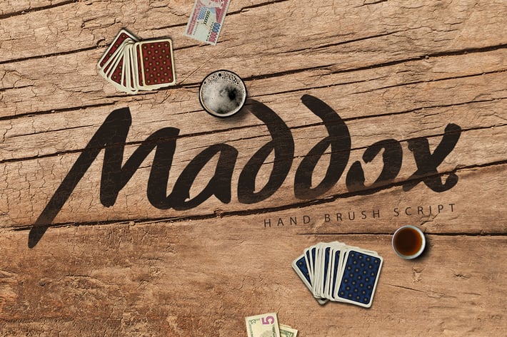 Madoxx Brush Typeface