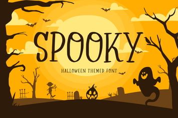 Spooky - Halloween Font