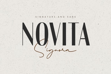 Novita Signora - Font Duo